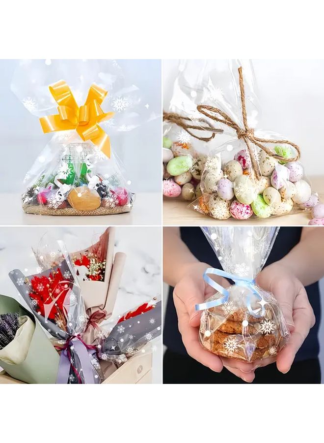 لفافة تغليف سيلوفان بولي بروبيلين شفافة لسلال الهدايا وترتيبات الزهور الميلادية - Image 5